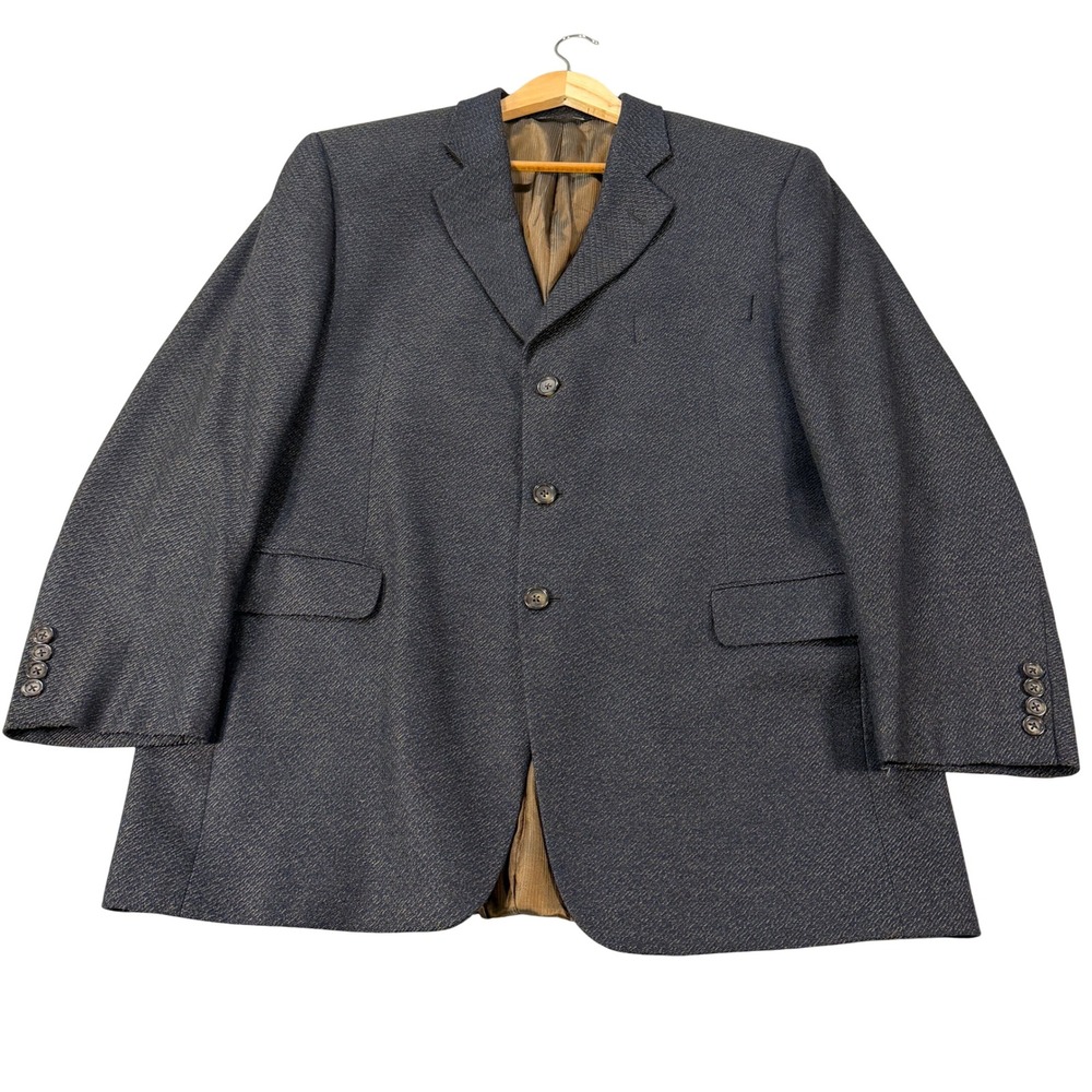 Vintage Jack Victor Collection Lindenwood SPJ Mens 44R Wool Blazer Sport Coat